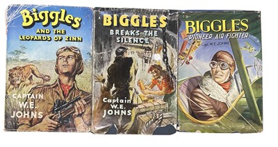 Lot 27 - A trio of Biggles books, to include: - Biggles...