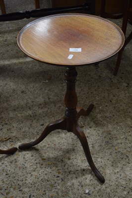 Lot 264 - SMALL MAHOGANY WINE TABLE WITH CIRCULAR TOP,...