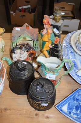 Lot 606 - VARIOUS CERAMIC ITEMS INCLUDING BRETBY TOBACCO...