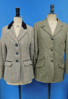 Lot 75 - Two lady's tweed jackets, to include a brown...