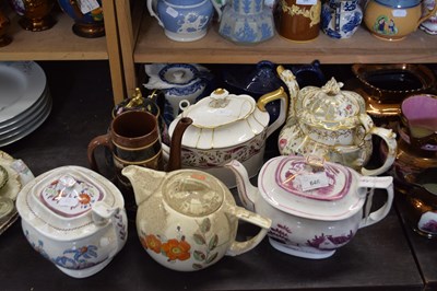 Lot 646 - QUANTITY OF ENGLISH POTTERY AND PORCELAIN TEA...