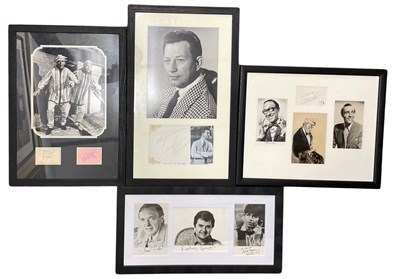 Lot 218 - A collection of signed memorabilia, to include:...