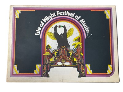 Lot 324 - A 1969 Isle of Wight Music Festival programme,...