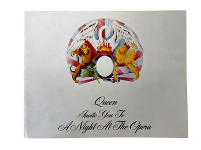 Lot 327 - A Queen 'Night at the Opera' 1975 programme.