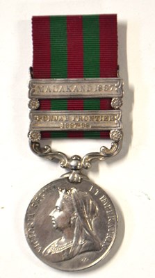 Lot 24 - Queen Victorian India Service Medal with...