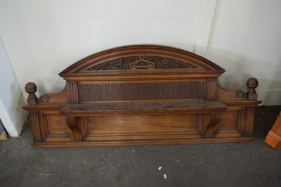 Lot 680 - CARVED OVERMANTEL