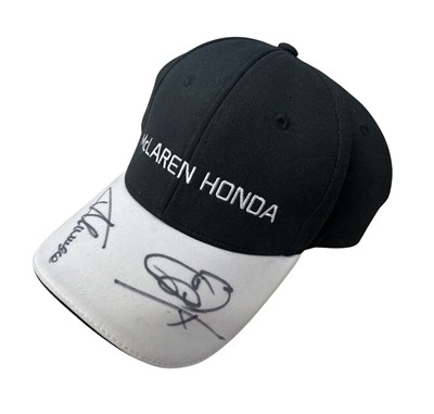 Lot 408 - A McLaren-Honda F1 baseball cap, bearing the...