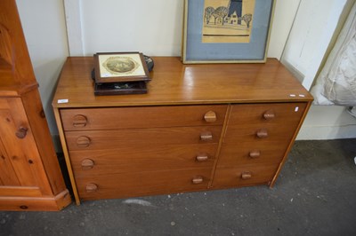 Lot 686 - STAG 70S STYLE CHEST OF DRAWERS