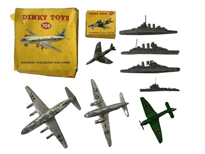 Lot 42 - A collection of various die-cast/lead toys, to...
