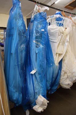 Lot 754 - QUANTITY OF WEDDING DRESSES