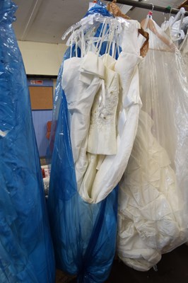Lot 755 - QUANTITY OF WEDDING DRESSES