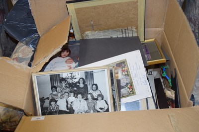 Lot 766 - TWO BOXES CONTAINING PHOTOGRAPHS