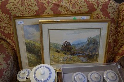 Lot 780 - TWO WATERCOLOURS SIGNED LOWER LEFT BY MICHAEL...