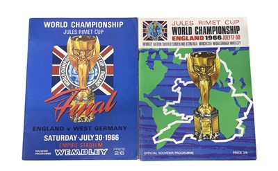 Lot 377 - A 1966 Jules Rimet Cup World Championship...