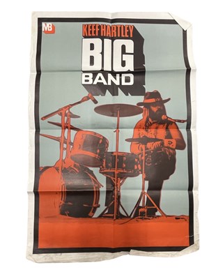 Lot 342 - A vintage poster for Keef Hartley: Big Band....