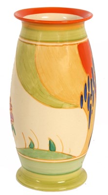 Lot 51 - A Clarice Cliff shape 264 vase in the...