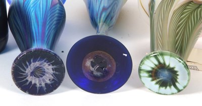 Lot 16 - Three Lundberg art glass vases