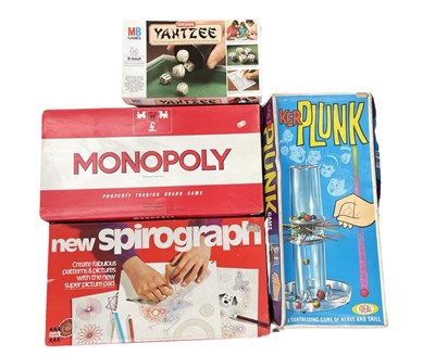 Lot 307 - A mixed lot of vintage board games, to include:...