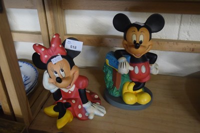 Lot 518 - Two Disney figures