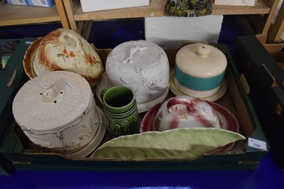 Lot 528 - Quantity of various cheese dishes etc