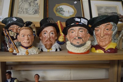 Lot 552 - Collection of five various Doulton character...