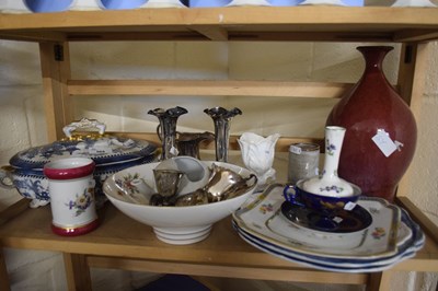 Lot 569 - Quantity of various ceramics and silver plate...