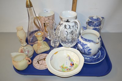 Lot 17 - Mixed Lot: Various assorted ceramics and glass...
