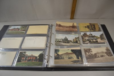 Lot 56 - An album of various Norfolk postcards, mainly...
