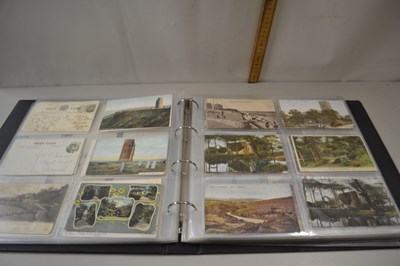 Lot 56 - An album of various Norfolk postcards, mainly...