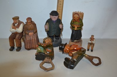 Lot 70 - Mixed Lot: Various carved continental and...