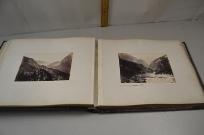 Lot 74 - Two Victorian photograph albums