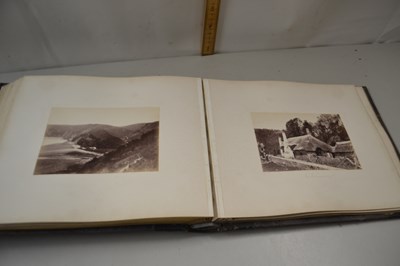 Lot 74 - Two Victorian photograph albums