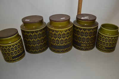 Lot 120 - Quantity of Hornsea kitchen storage jars