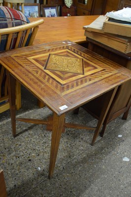 Lot 313 - LATE 19TH/EARLY 20TH CENTURY SQUARE TOPPED...