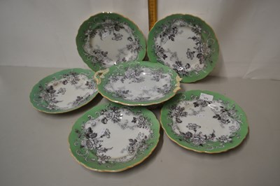 Lot 171 - Quantity of Kaolin ware plates and tazza