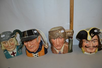 Lot 175 - Collection of Royal Doulton character jugs to...