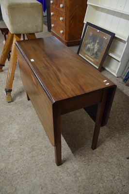 Lot 328 - 19TH CENTURY MAHOGANY DROP LEAF DINING TABLE,...