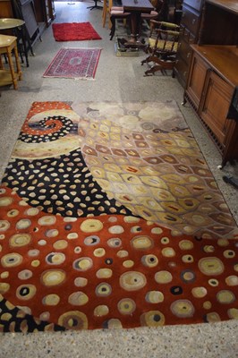 Lot 278 - Modern Klimt style - Lovers-  floor rug, 244 x...