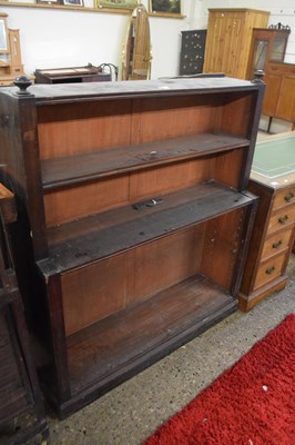 Lot 288 - A section of a Georgian mahogany bookcase...