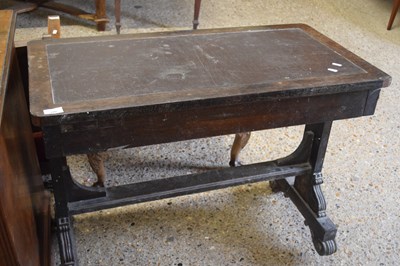 Lot 290 - Georgian rosewood writing table for...