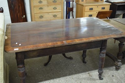 Lot 304 - Georgian mahogany extending dining table base...