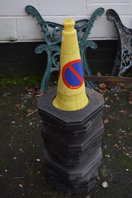 Lot 336 - Quantity of small yellow traffic cones