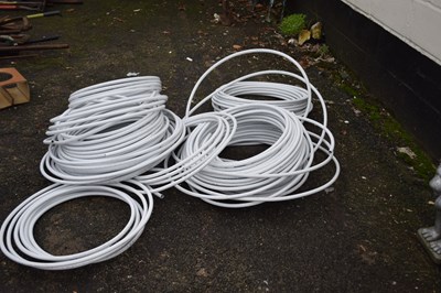 Lot 344 - Quantity of white plastic piping