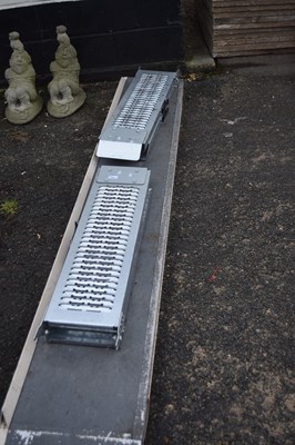 Lot 347 - Folding car ramps