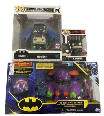 Lot 435 - Batman collectable figurines, to include: -...