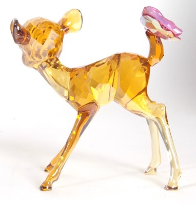 Lot 3 - A Swarovski Disney model of Bambi in yellow...