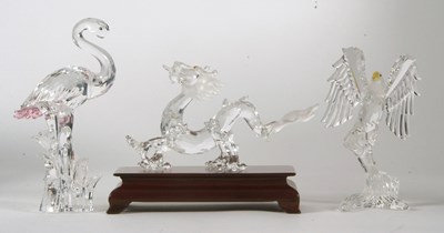 Lot 11 - A Swarovski crystal Zodiac model for the year...
