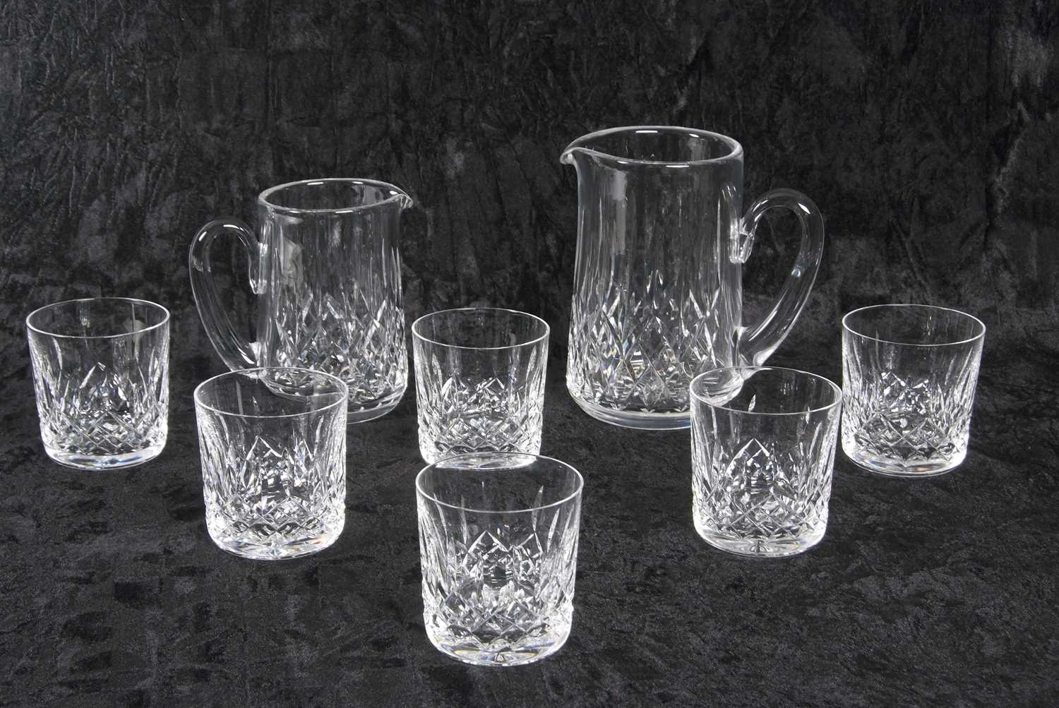 Lot 24 - A collection of Waterford glass in the Lismore...