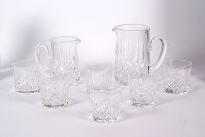 Lot 24 - A collection of Waterford glass in the Lismore...