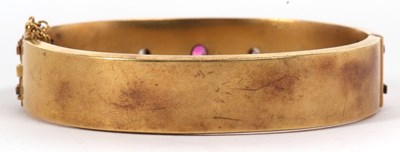 Lot 361 - A Queen Victoria presentation bangle, the...